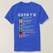 Groei Mindset Classroom Brain Motivation Entrepre T-shirt (Design voorkant)