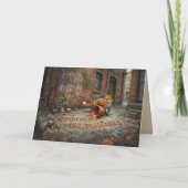 Groei Mindset Vos Animalcore Therapie Kunst Begroe Kaart (Achterkant)