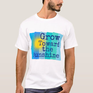 Groei naar het zonlicht. t-shirt