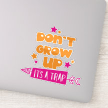 Groei niet omhoog Het is een val, Pijl, Sterren