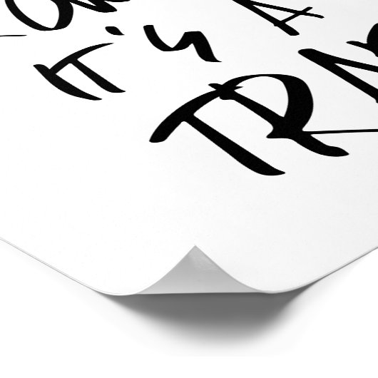 Groei niet op, het is een Poster van de val (Hoek)