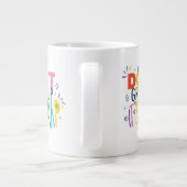 Groei niet op, het is een val grote koffiekop (Achterkant)