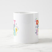 Groei niet op, het is een val grote koffiekop (Voorkant)