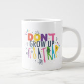 Groei niet op, het is een val grote koffiekop (Rechts)