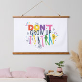 Groei niet op, het is een val hangend wandkleed (Slaapkamer)