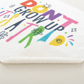 Groei niet op, het is een val sherpa deken (3/4)