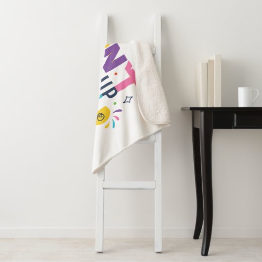 Groei niet op, het is een val sherpa deken (In situ)