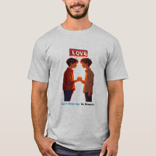 Groei niet op met broederschap t-shirt