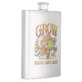 "Groei op je eigen manier" | Mediterende kikker &  Flacon (Rechts)