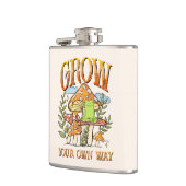 "Groei op je eigen manier" | Mediterende kikker &  Heupfles (Links)