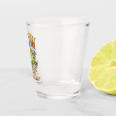 "Groei op je eigen manier" | Mediterende kikker &  Shot Glas (Rechts)