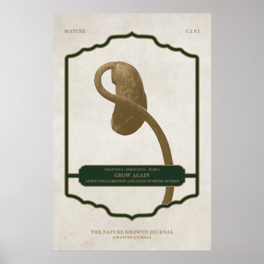 GROEI OPNIEUW - MATURE DESIGN JOURNAL POSTER (Voorkant)