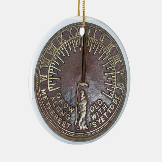 GROEI OUD MET MIJ HET BESTE IS NOG NIET KERAMISCH ORNAMENT (Rechts)