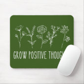 Groei Positieve Gedachten Esthetische Muismat (Met muis)