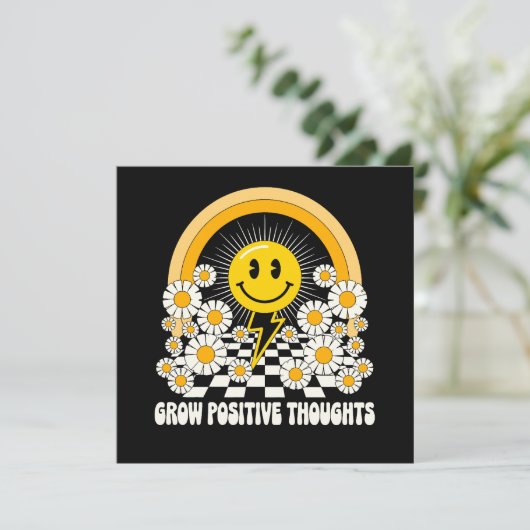 Groei Positieve Gedachten - Inspirerend Bloemen (3 (Staand voorkant)