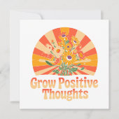Groei Positieve Gedachten - Inspirerend Bloemen (4 (Voorkant)