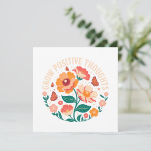 Groei Positieve Gedachten - Inspirerend Bloemen (5