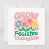 Groei Positieve Gedachten - Inspirerend Bloemen (6 (Voorkant)