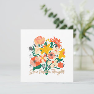 Groei Positieve Gedachten - Inspirerend Bloemen (9