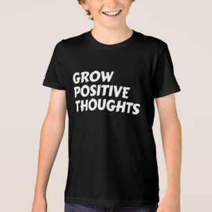 groei positieve gedachten inspirerende typografie Tri-Blend shirt