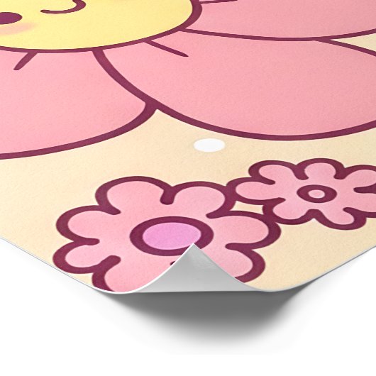 Groei Positieve Gedachten Motivatie Poster (Hoek)