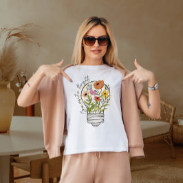 Groei positieve gedachten T-Shirt