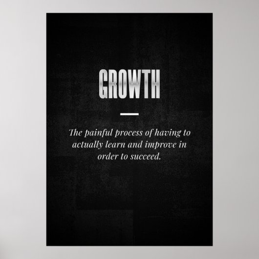 Groei Poster (Voorkant)