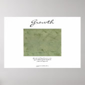 Groei - Power Green - Feng Shui Poster (Voorkant)