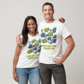 Groei Samen Beter Mooie Planten Kunst T-shirt (Unisex)