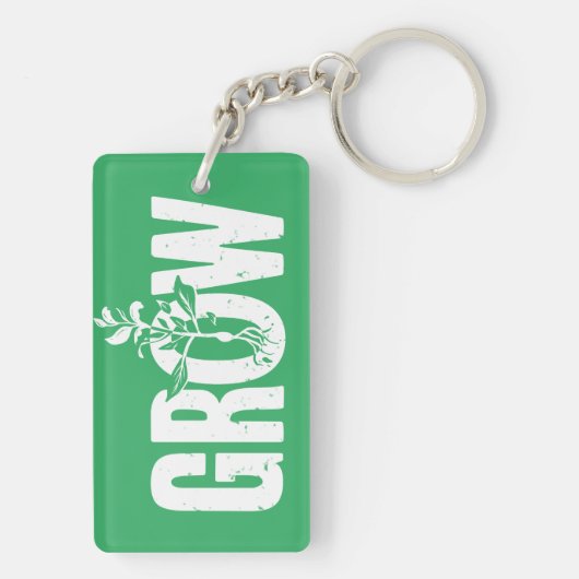 Groei Sleutelhanger (achterkant)