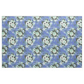 GROEI SPURT Periwinkle Blue Floral Stof (Yard (91,4 cm))