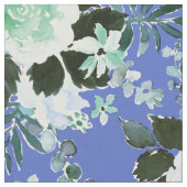 GROEI SPURT Periwinkle Blue Floral Stof (Close Up)