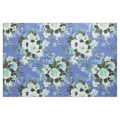 GROEI SPURT Periwinkle Blue Floral Stof (Fat Quarter)