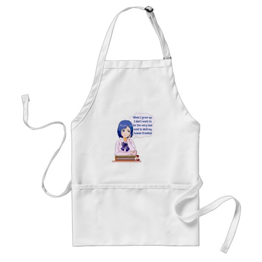 Groei Standaard Schort (Voorkant)