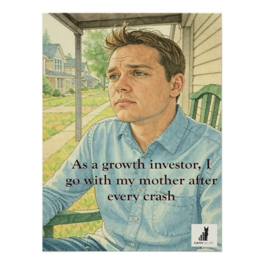 Groei Stock Crash? Welkom terug bij mama Perfect Poster (Voorkant)