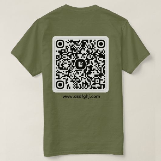 Groei uw bedrijf T-shirt (Design achterkant)