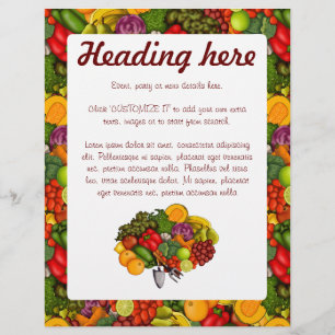 Groei uw eigen, aanpasbare flyer