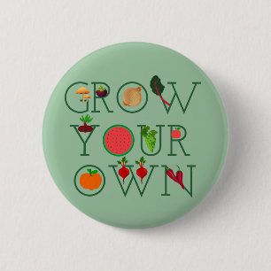 Groei Uw Ronde Button 5,7 Cm