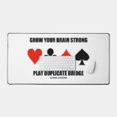 Groei uw sterke Spel Dubbele Brug van het Spel Bureaumat (Keyboard & Muis)