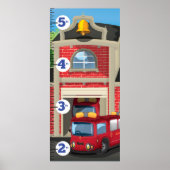 Groei van brandweerpost poster (Voorkant)