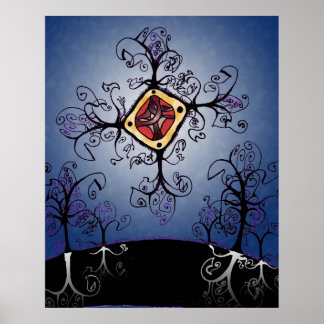 Groei van familiefantasy poster