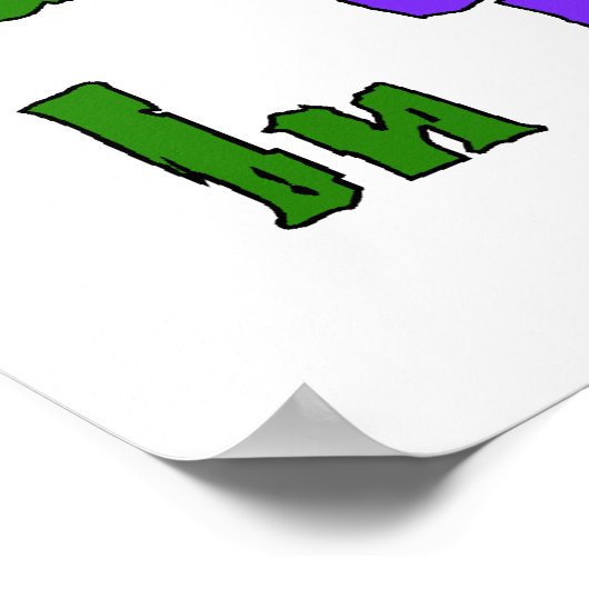 Groei van geweldloosheid poster (Hoek)