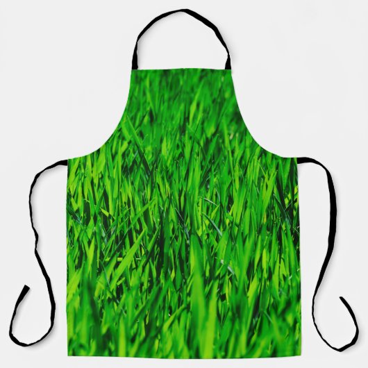 Groei van gras- en weidegras schort (Voorkant)