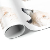 Groei van poolbeer cadeaupapier (Rol Hoek)
