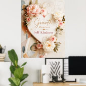 Groei vereist zelf vriendelijkheid Poster (Thuiskantoor)