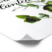 "Groei waar je bent gepland" Inspirerend prijsopga Poster (Hoek)