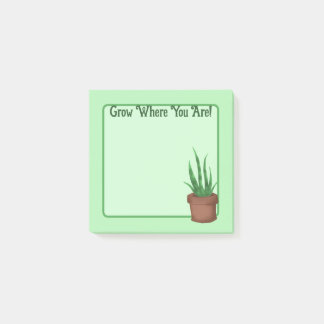 Groei waar je bent! ( Plant in potten) Post-it® Notes