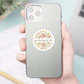 Groei Waar Je Je Levendig Voelt Sticker (Telefoon)