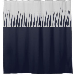 Groeiblauw Douchegordijn