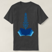Groeibloem uit het boek t t-shirt (Design voorkant)